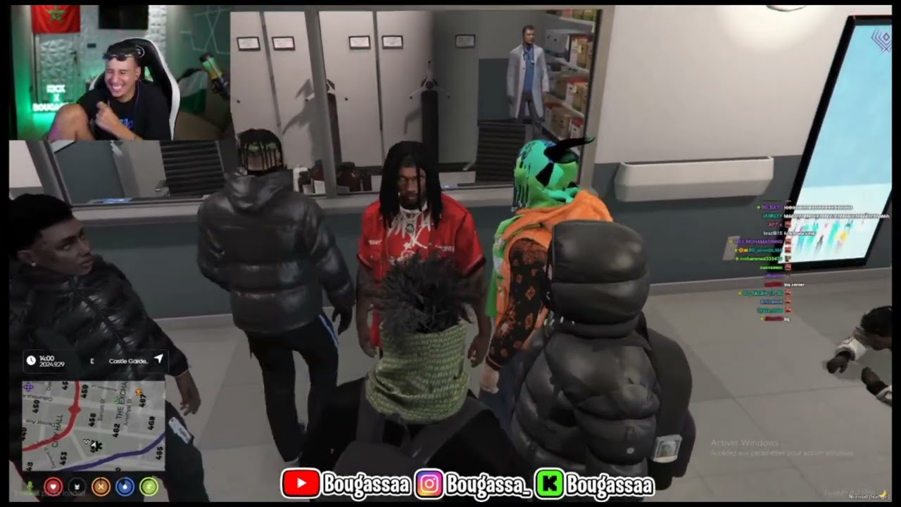 bougassaa / gta rp maroc تلاقيت ب white 444 🔥😨