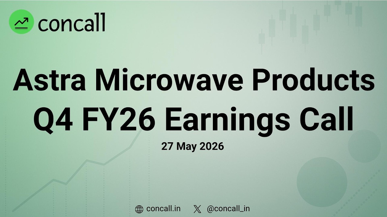 Astra Microwave Products Q4 FY26 Earnings Conference Call | Concall.in