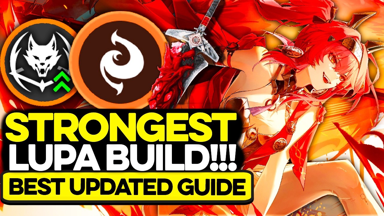 DON'T Build Lupa WRONG Best F2P Lupa Build Guide Best Echo Weapons Teams Wuthering Waves Wuwa Encore
