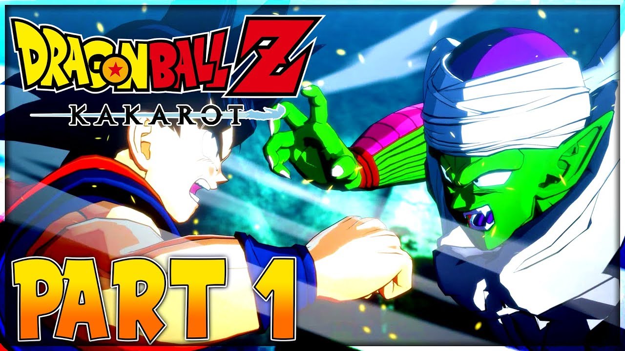 Dragon Ball Z: Kakarot. Прохождение. Часть 1. Вступление (XBOX ONE X 1440p)