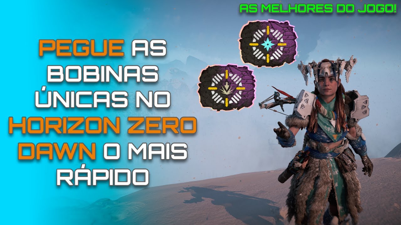 Guia de Como Pegar as Bobinas Únicas de Horizon Zero Dawn Remastered | DLC Frozen Wilds