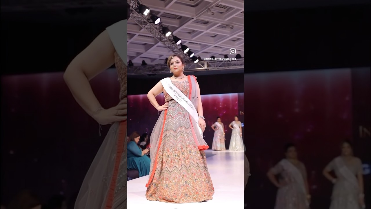 Behind every Queen is a story of resilience, courage, and passion! #mrsindia #rampwalk #selflove