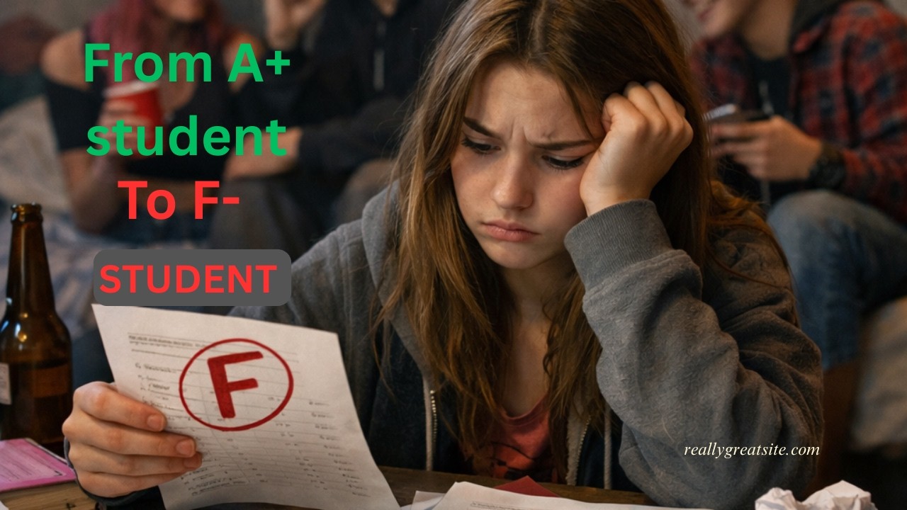 from A+ student  to F- student
