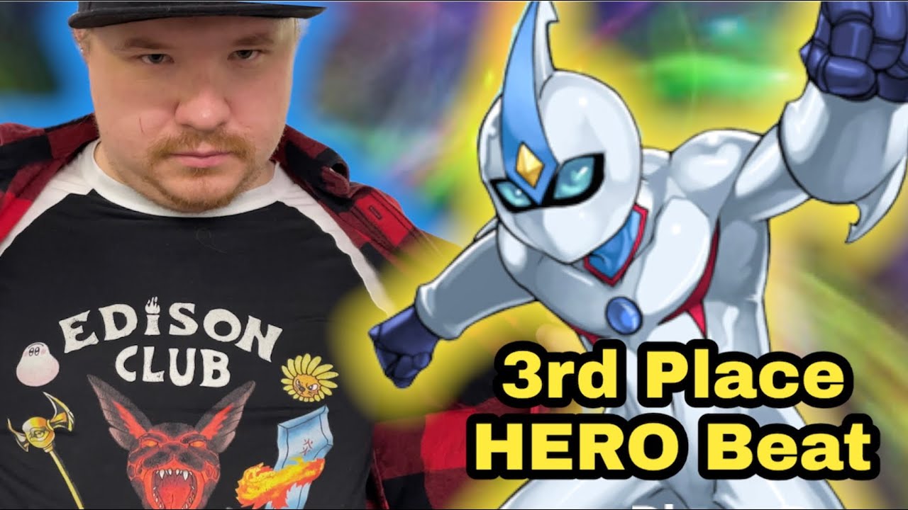 Yu-Gi-Oh! 3-е место в турнире HERO Beat | BBG Cash Tournament | Январь 2023 | Формат Edison | Джа...