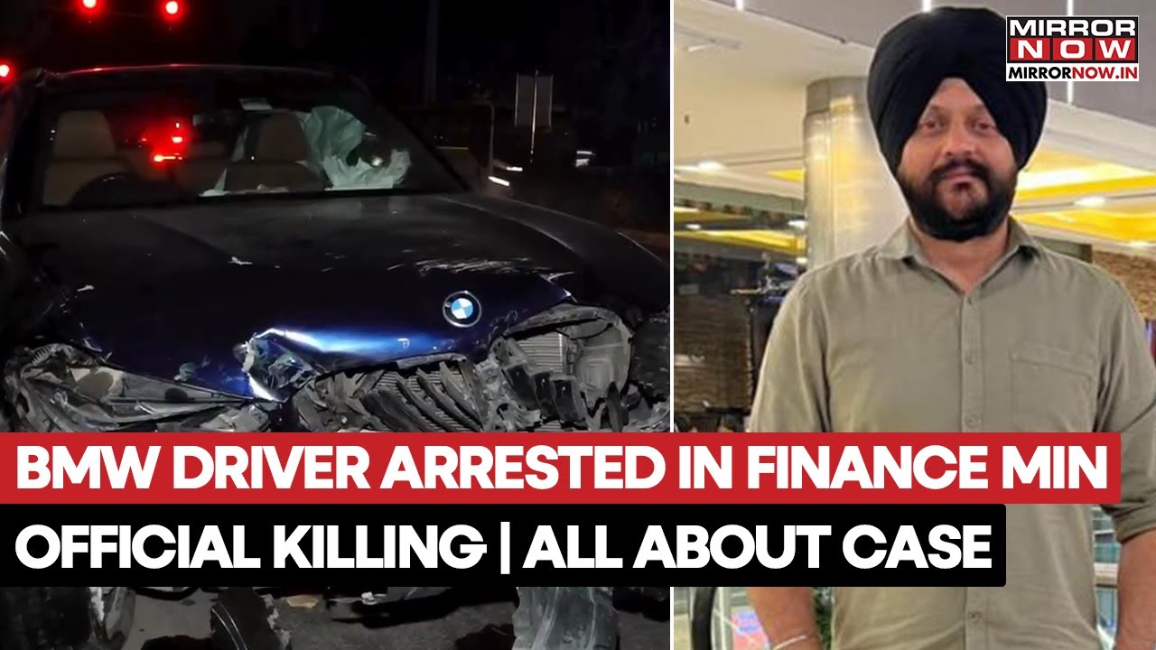 Finance Ministry Official Killed: BMW Driver Arrested From Hospital, Victim's Son Alleges Big Charge