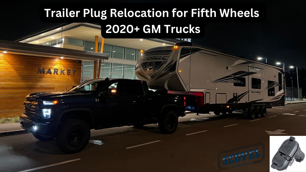 RELOCATING OUR TRAILER CAMERA WIRING TO IN-BED (MUST HAVE FOR 5TH WHEELS W/ GM TRAILER CAMERA)