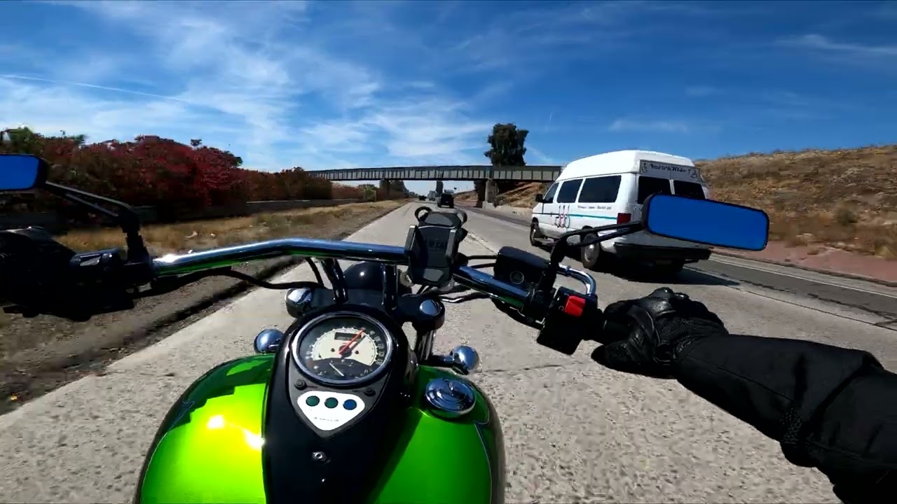 Kawasaki Vulcan 900 Custom,  can it do freeway speed, New Exhaust is LOUD!