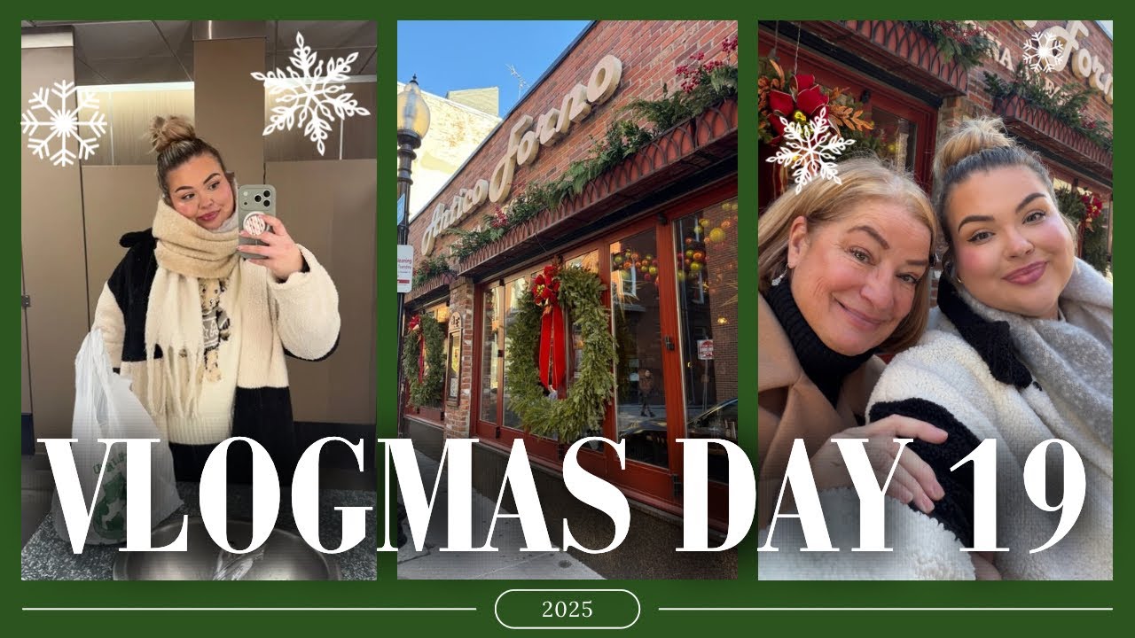 BOSTON CHRISTMAS DAY!!! | VLOGMAS DAY 19