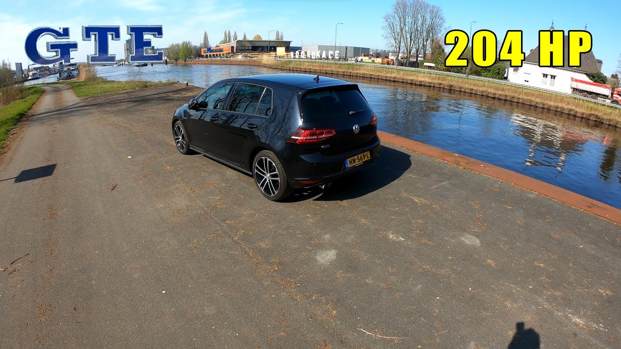 VOLKSWAGEN GOLF 7 GTE 204HP POV City Drive by Fanatic Drivers