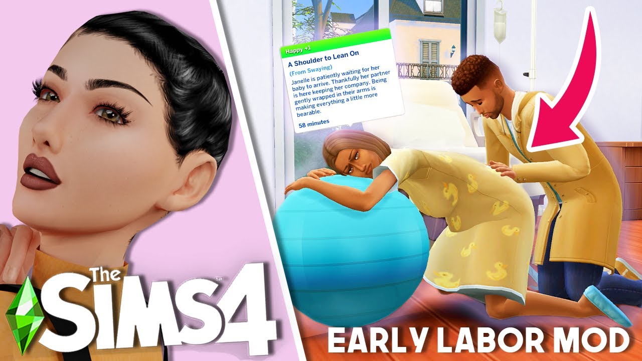 This mod gets BETTER and BETTER (Realistic Childbirth Update) | The Sims 4 Mods