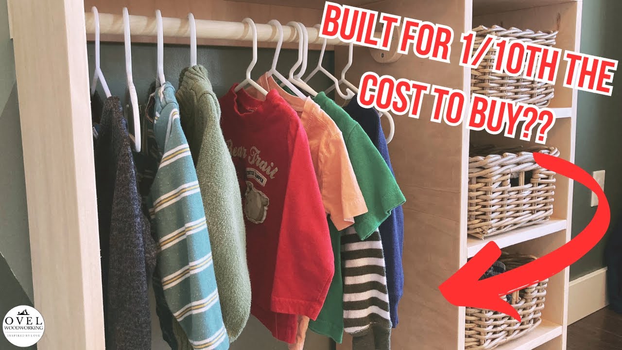 EASY Montessori Wardrobe Build for Beginners || At a FRACTION of the cost to BUY