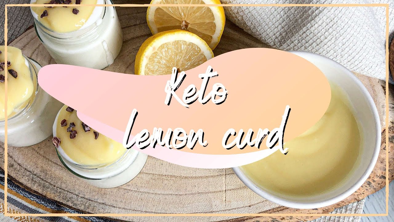 Keto lemon Curd facilísimo | La mejor crema de limón sin azúcar !!