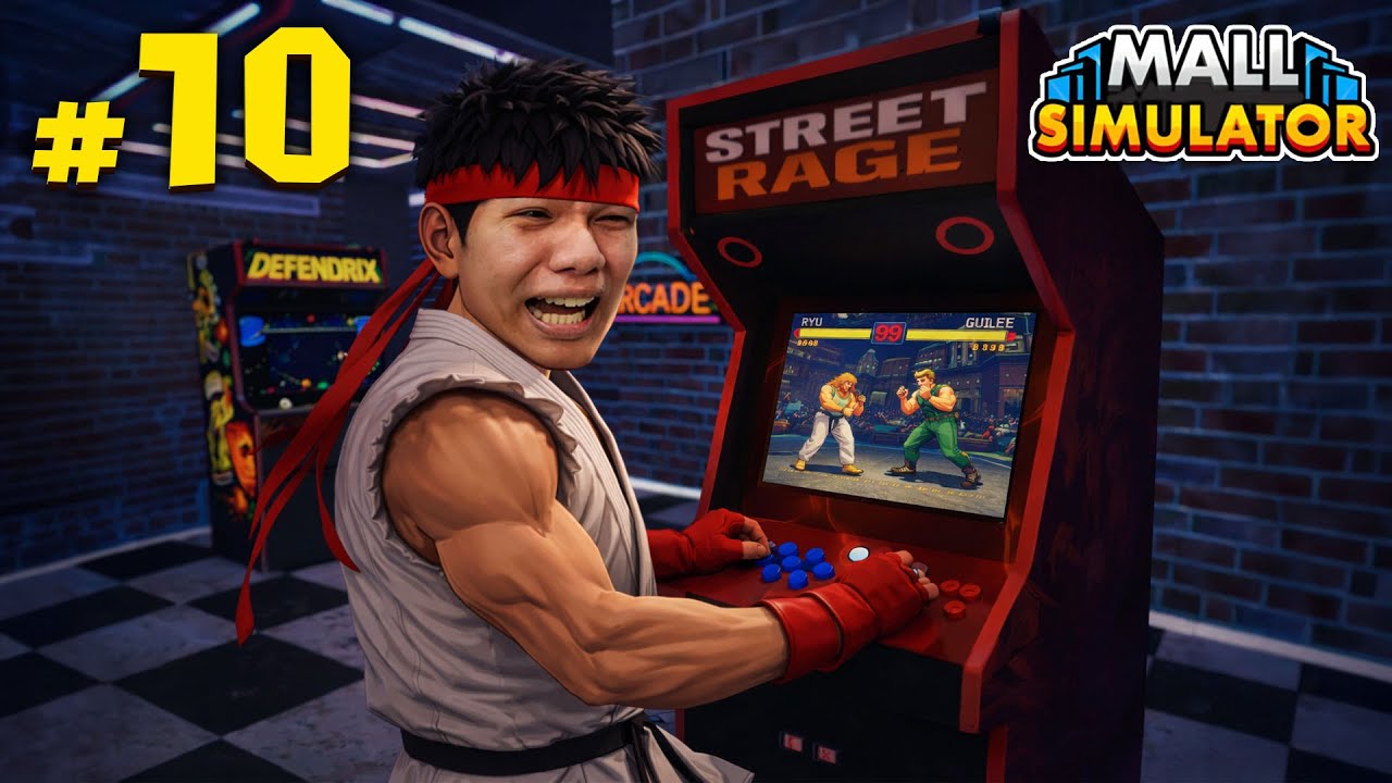 โซนตู้เกม เปิดให้บริการแล้วครับ #10 | MALL SIMULATOR