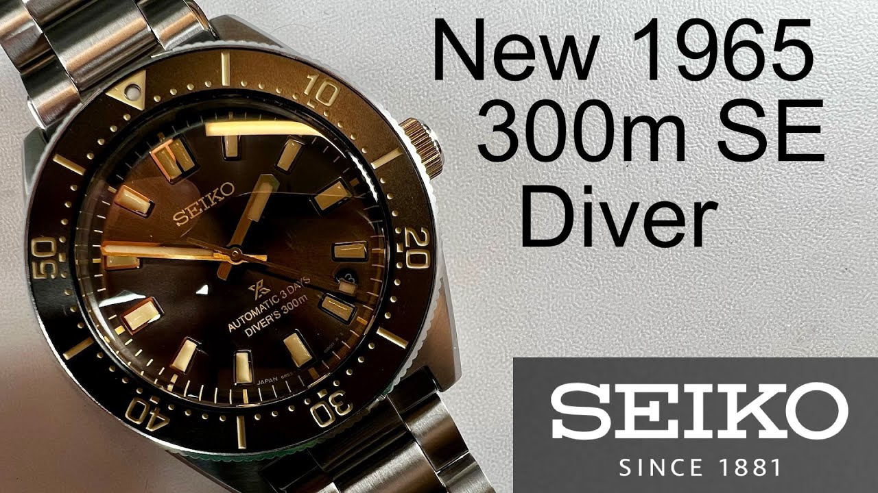New Seiko 1965 300m Diver  (Special Edition)