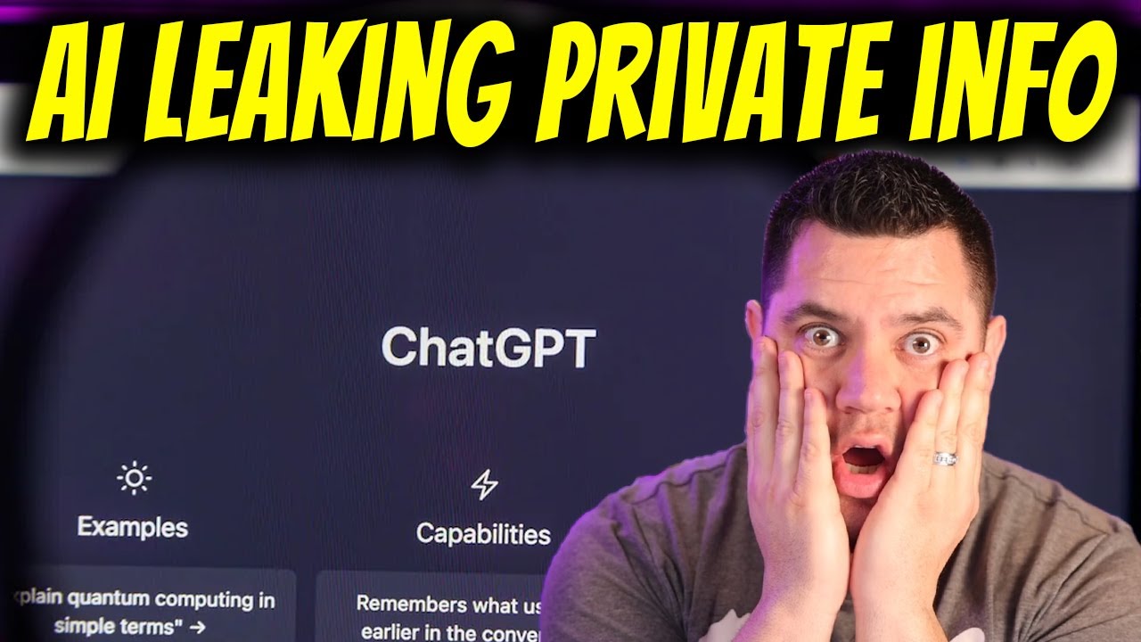 Is AI Leaking Your Private Information | WARNING From ChatGPT CEO