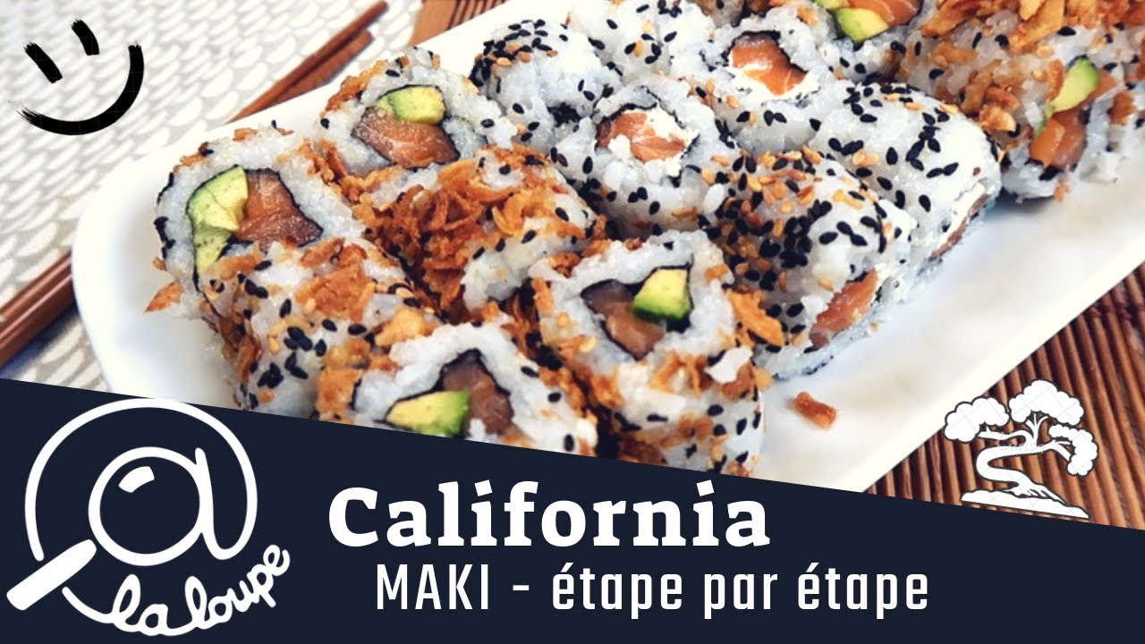 COMMENT FAIRE DES CALIFORNIA MAKI COMME AU RESTAURANT JAPONAIS #51