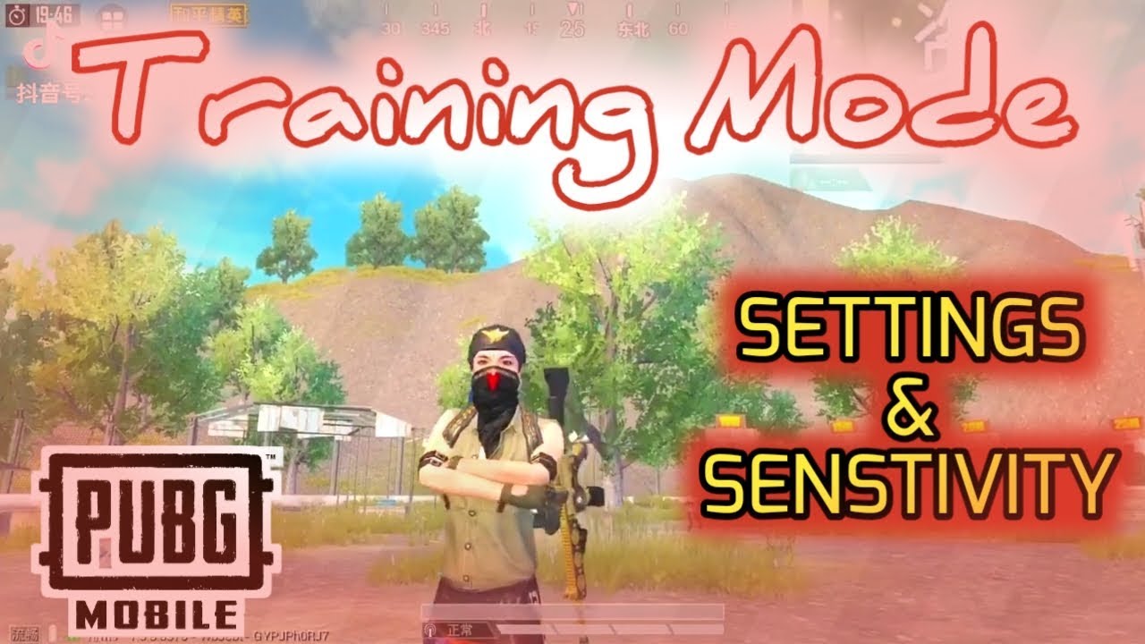 Chinese Player in Training Mode | Settings & Senstivity | Chinese Pros PUBGM