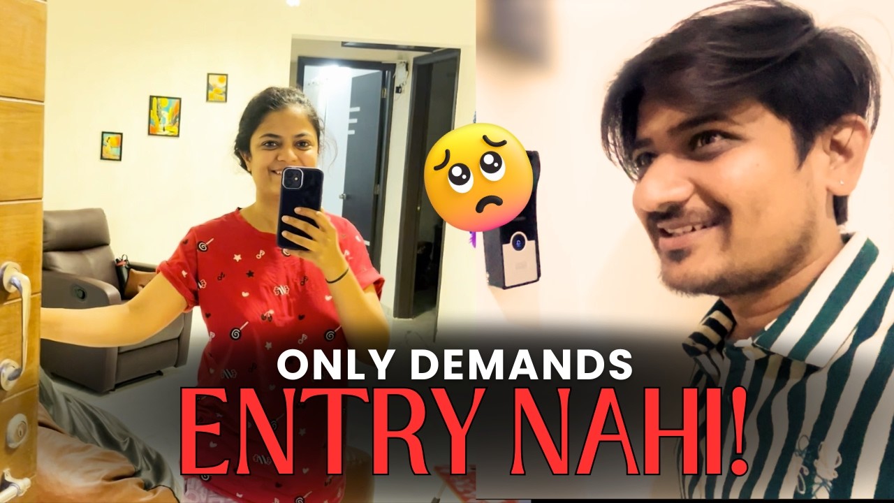Ghari alo… Pan Wife Ne Entry Nahi Dili 😭 | Maggi Night