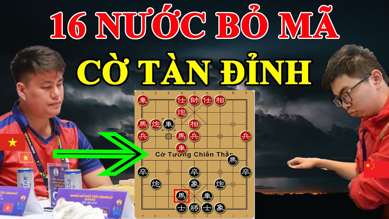 🔴 Cờ tướng đỉnh cao | Mới 16 Nước Lại Lý Huynh Đã Bỏ Mã, Tàn Cuộc Định Đoạt Thắng Thua