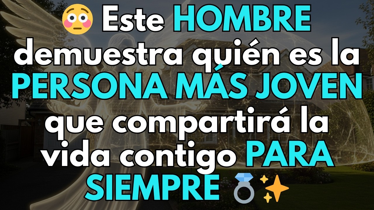 😳 Este HOMBRE demuestra quién es la PERSONA MÁS JOVEN que compartirá la vida contigo PARA SIEMPRE 💍✨
