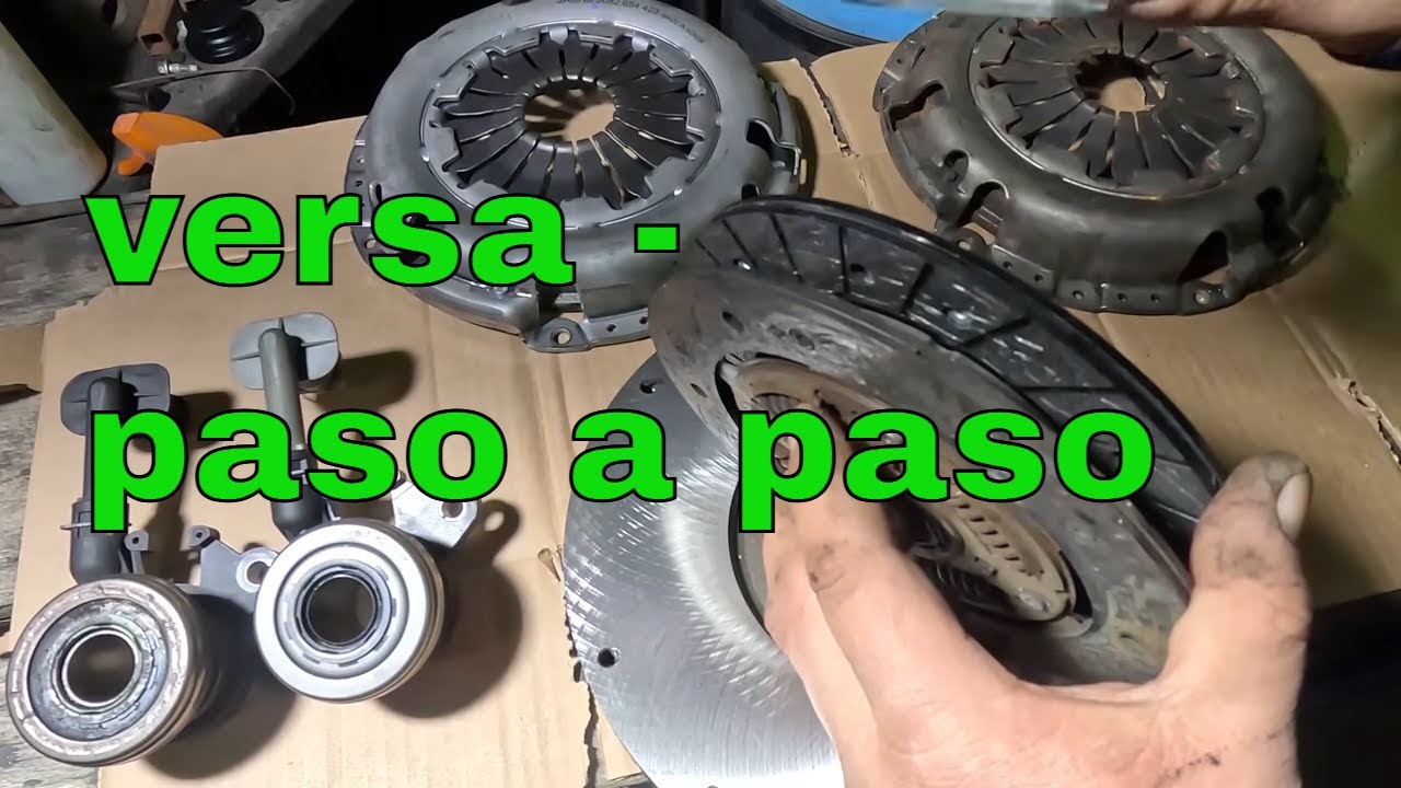 patina el Embrague cambiar Clutch de nissan Versa
