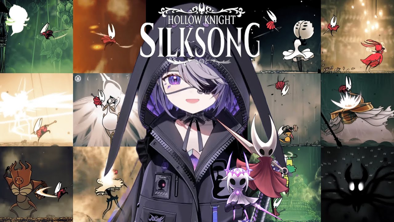 Hollow Knight Silksong Bosses REACTION Highlights! | Hololive EN - Koseki Bijou (Biboo)