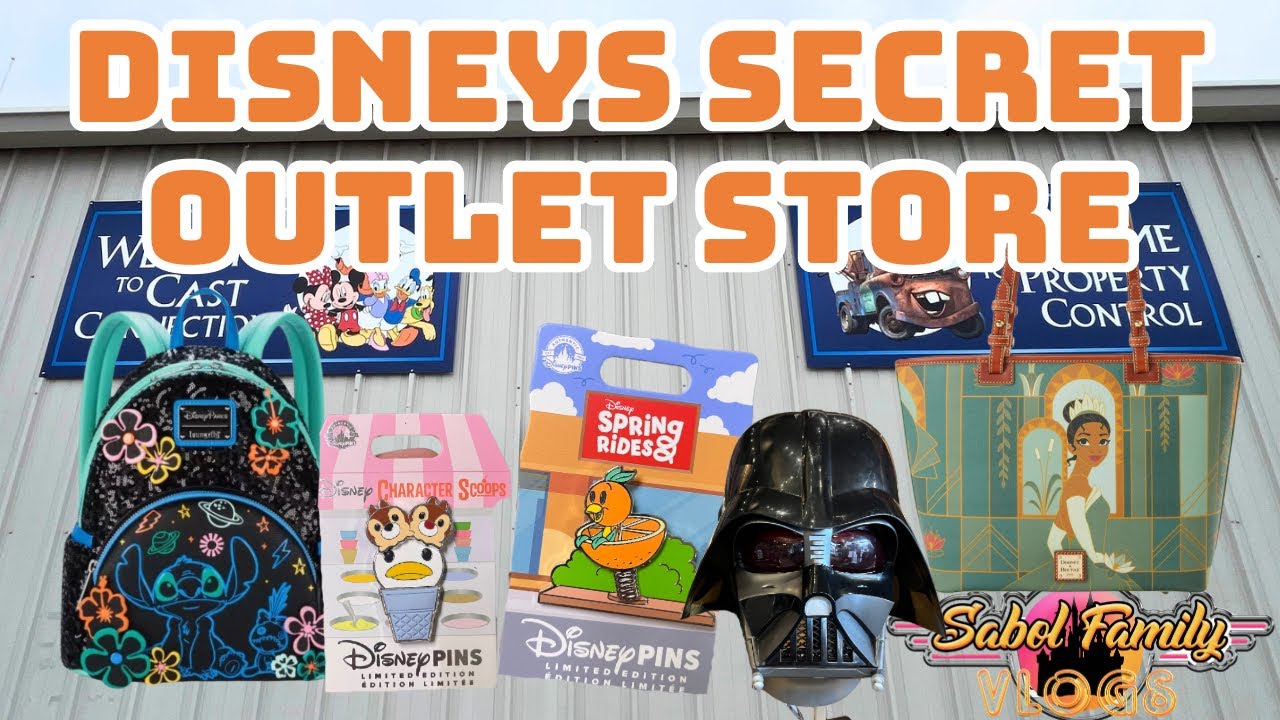 DISNEY CAST CONNECTION & Property Control OUTLET SHOPPING | HUGE NEW Merch Selection & BIG Discounts