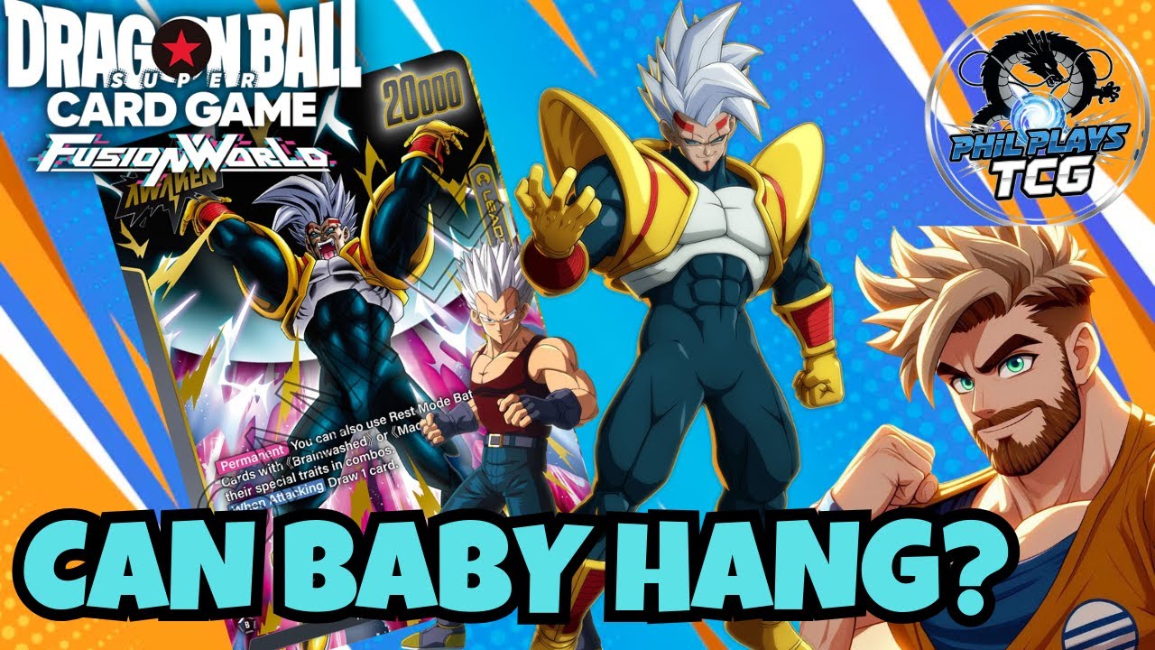 Остаётся ли Baby всё ещё в мете? Обзор колоды и игровой процесс Dragonball Super Fusion World.