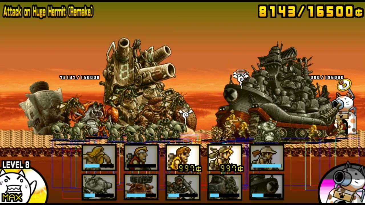 Battle Cats Ultimate - Huge Hermit Remake