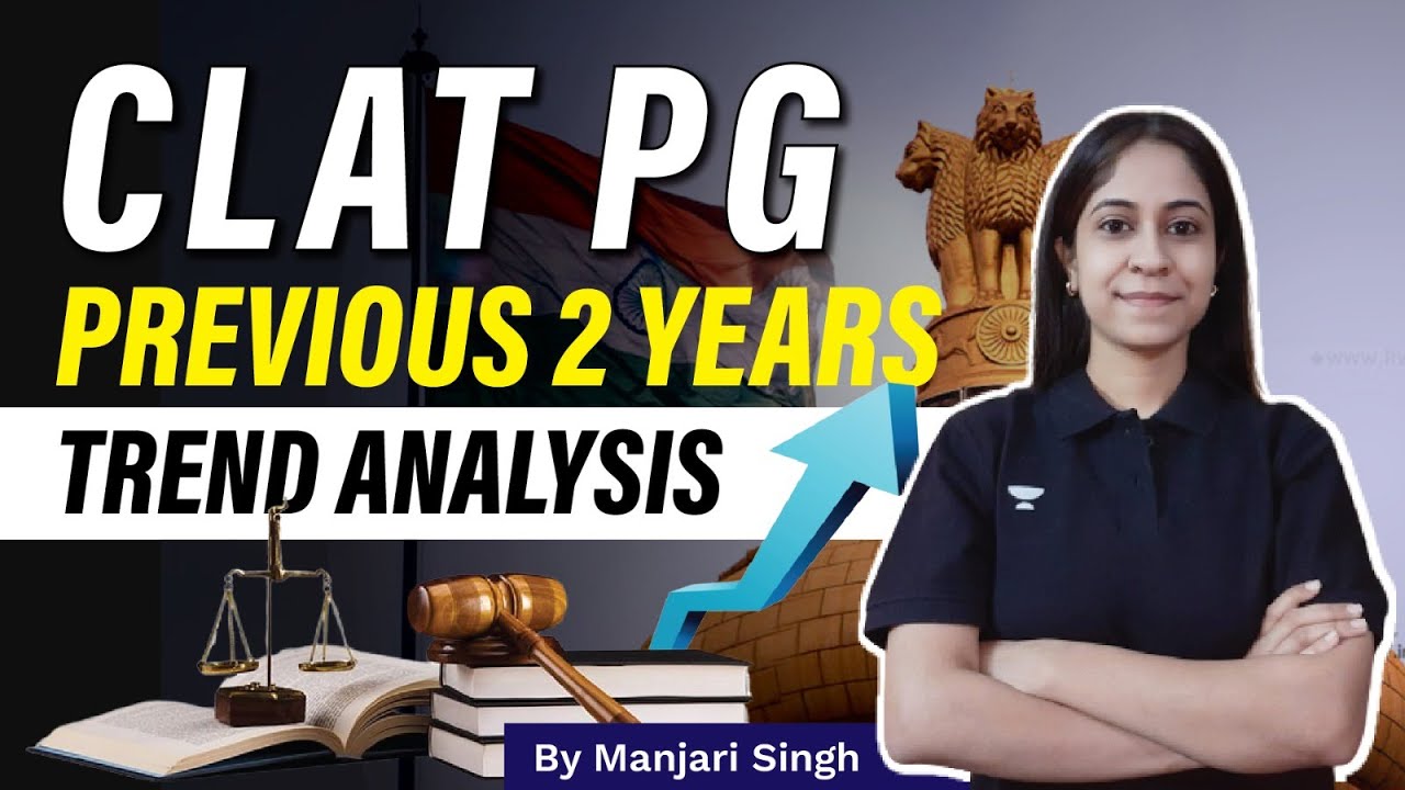 CLAT PG Trend Analysis: 2 Year PYQ | Pattern & Subject-wise Marks | CLAT PG 2024 | CLAT PG | LLM