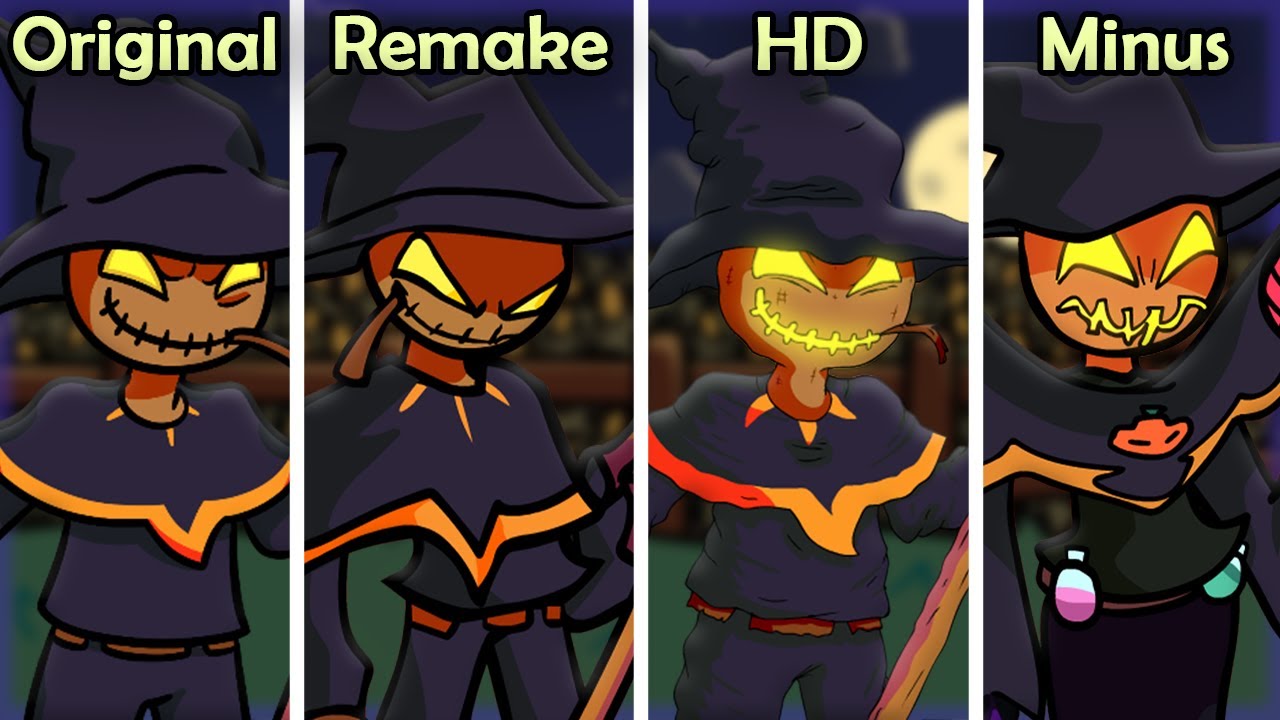 ZARDY: Original VS Reanimated VS HD VS Minus | FNF Mods