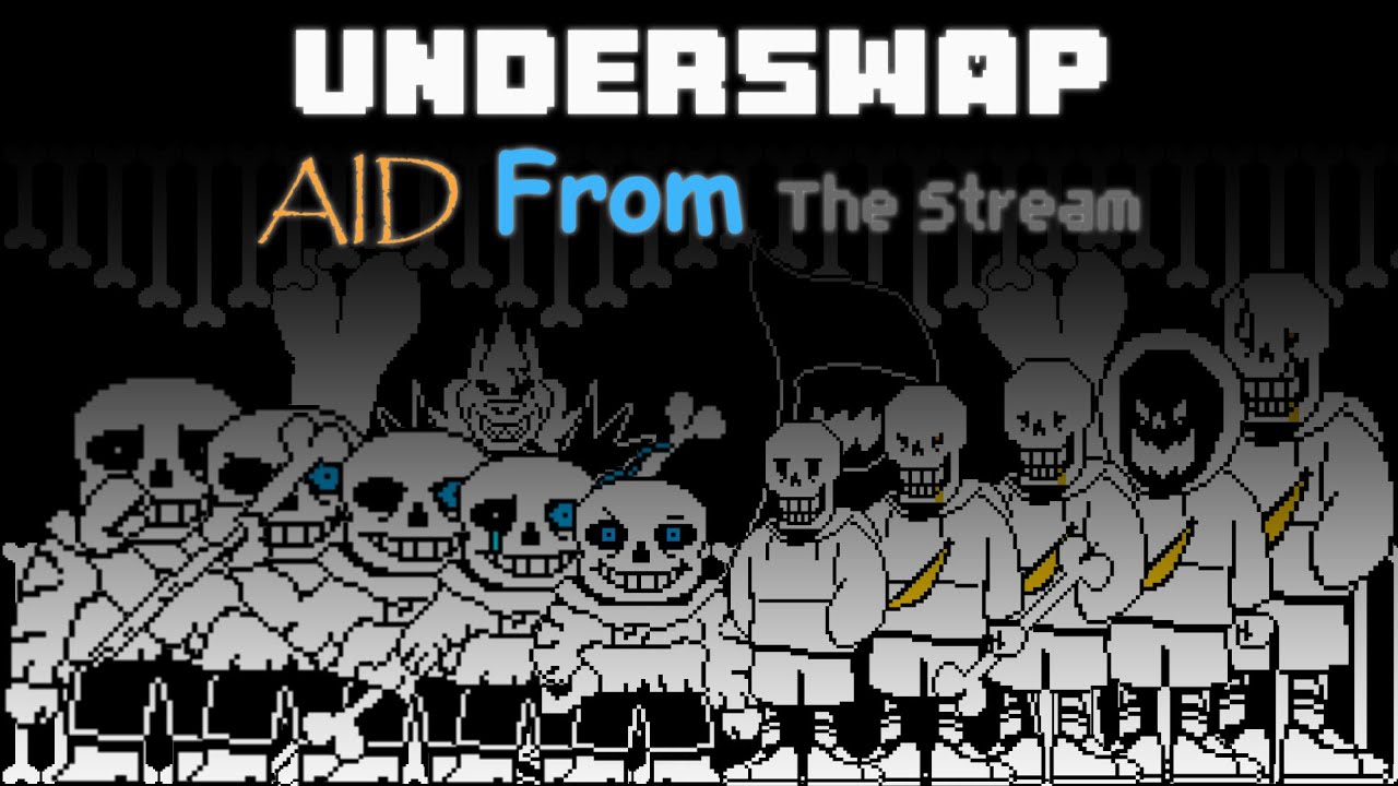 Underswap Aid From The Stream, полная анимация