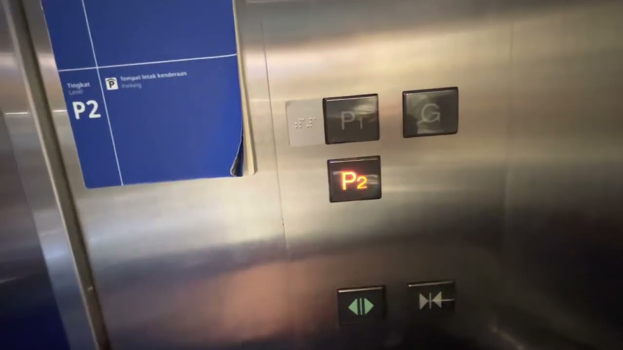 Mitsubishi Elevator at IKEA Damansara (Carpark).