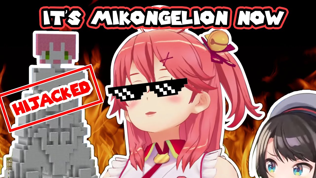【HoloLive】Shubangelion Gets Hijacked by Miko turns it into Mikongelion【English Sub】