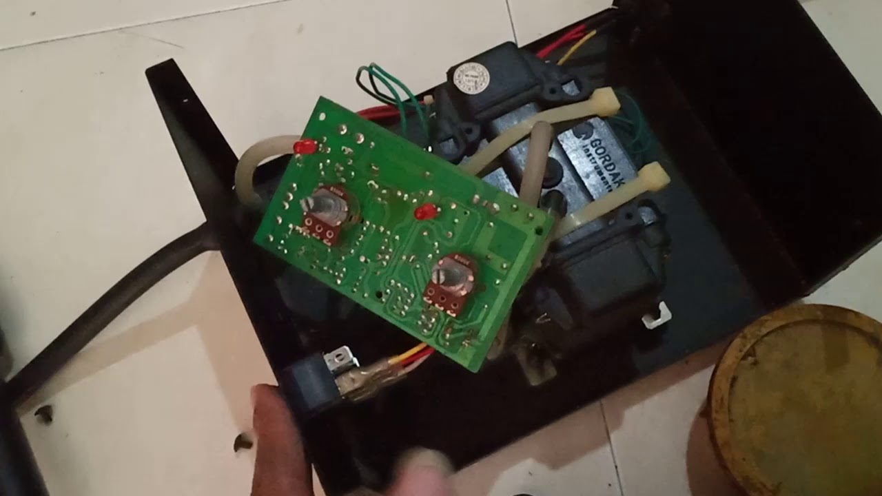 Memperbaiki solder uap atau blower heater dan udara mati saat power on