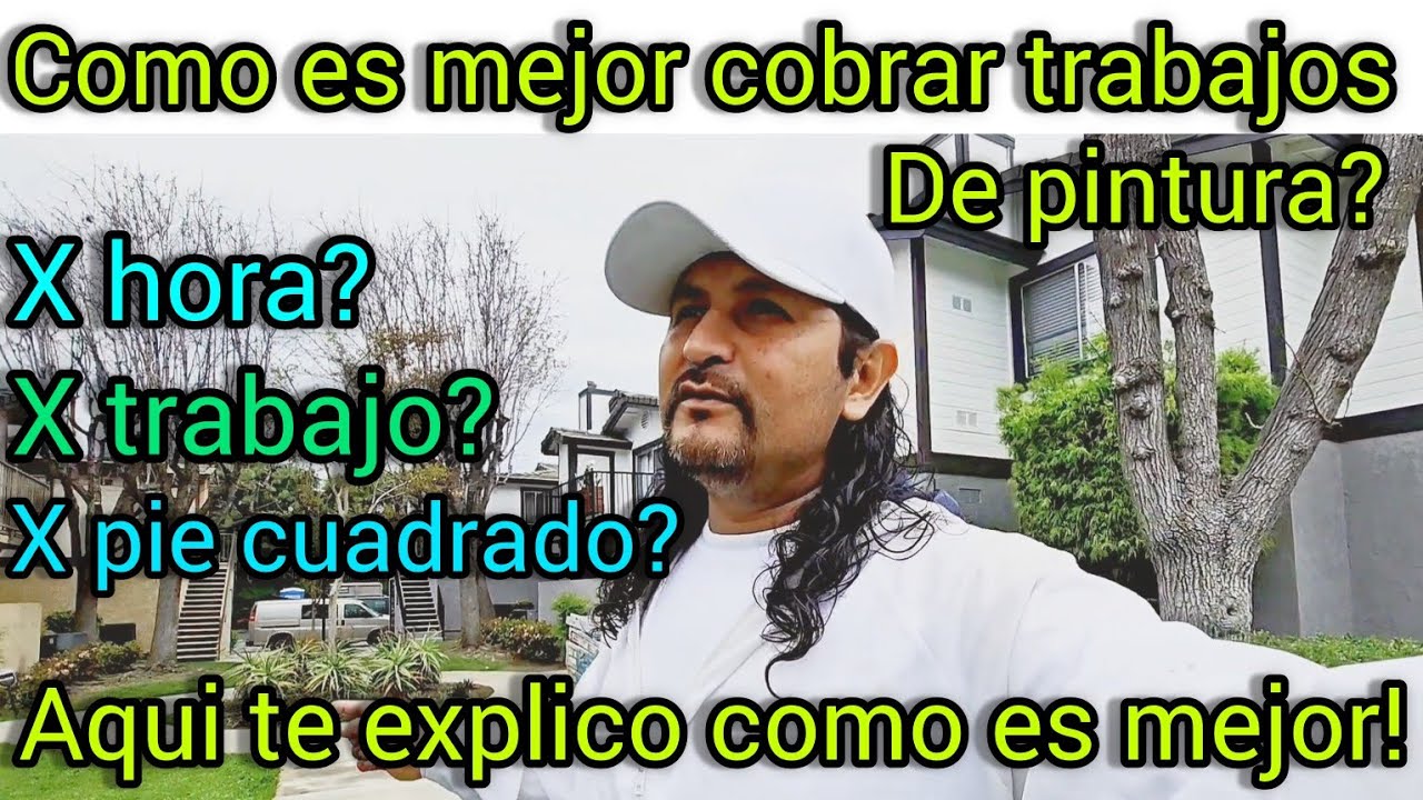 Cómo hacer un estimado y Cuánto cobrar en trabajo de pintura en interior y exterior!