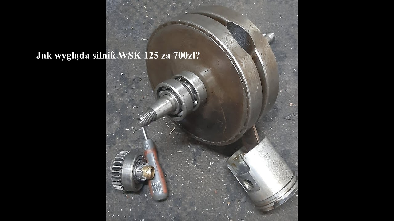 Silnik WSK 125 | Jak wygląda silnik za 700zł?