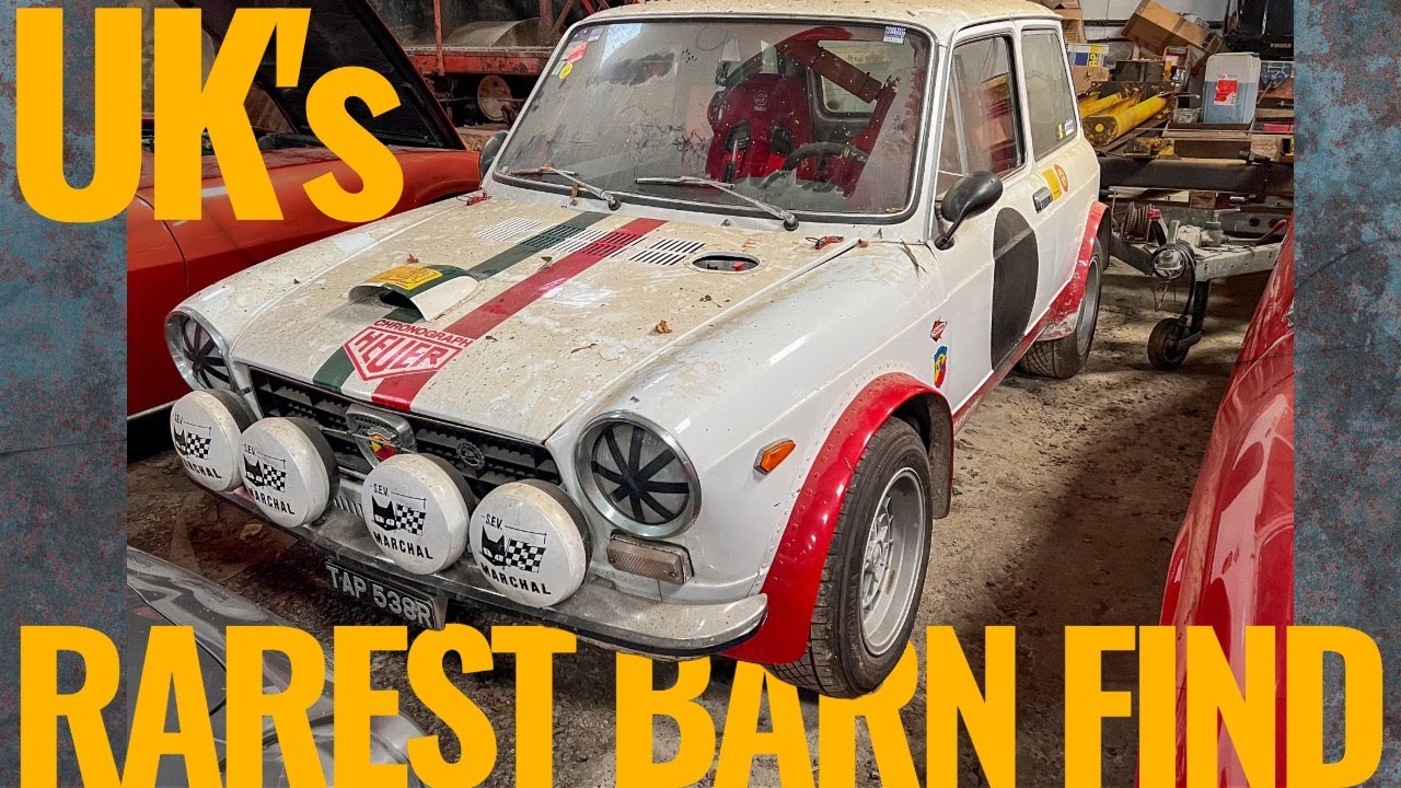 UK’s rarest Barn Find , Autobianchi ABARTH.