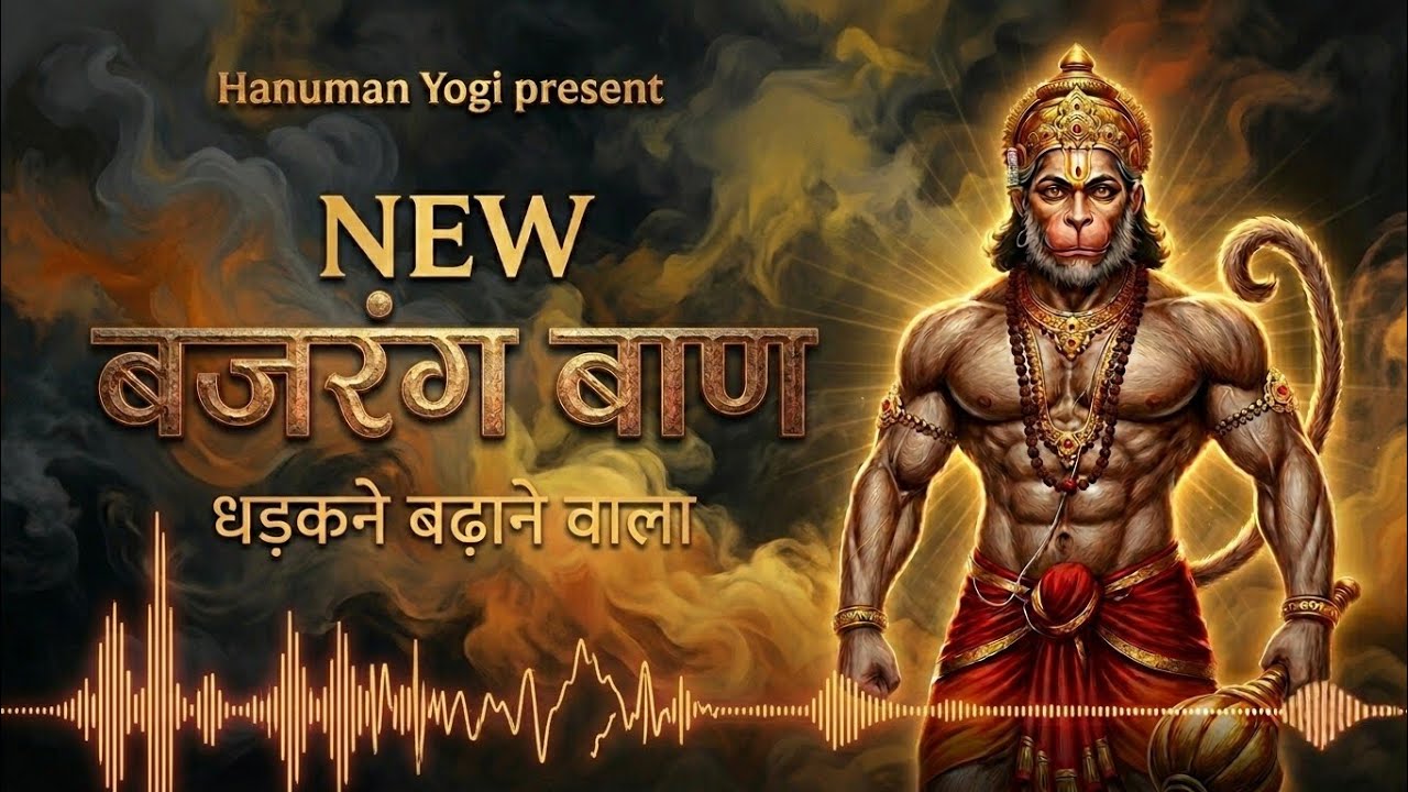  शक्तिशाली बजरगं बाण।। सभी संकटों को काटने वाला।।हनुमान योगी।। हनुमान भजन।। hanuman yogi.