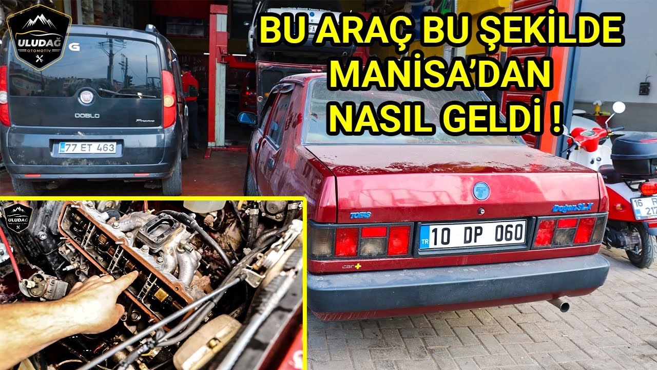 YOLDA KALAN ARACIN ARIZASI PES DEDİRTTİ (Tofaş Doğan SLX 1.6 Motor Silindir Kapak Şanzıman Yenileme)