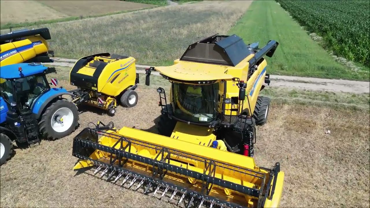 Pokazy polowe maszyn żniwnych | PW Księżopolski | New Holland | Joskin | Kuhn|