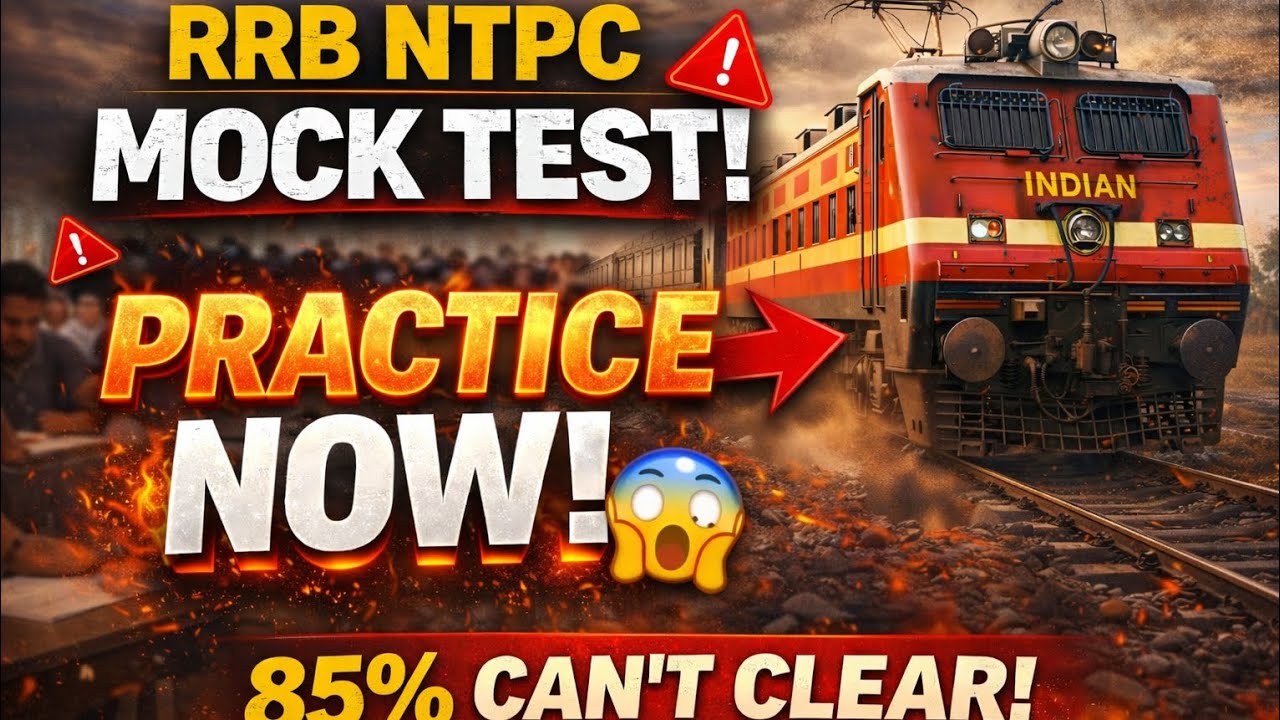 RRB NTPC 2025 | MOCKTEST PRACTICE