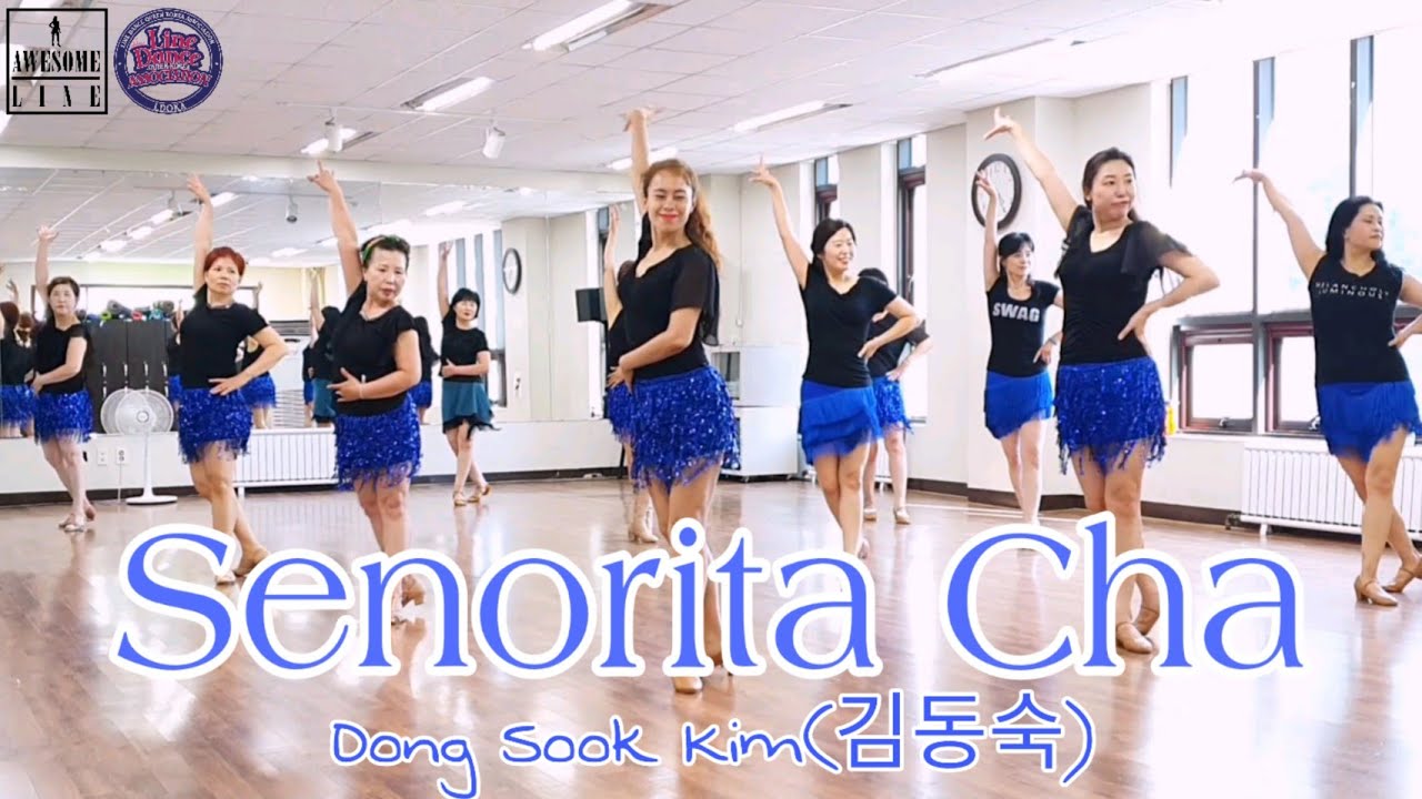 Senorita Cha Line Dance Demo(김동숙, Improver)