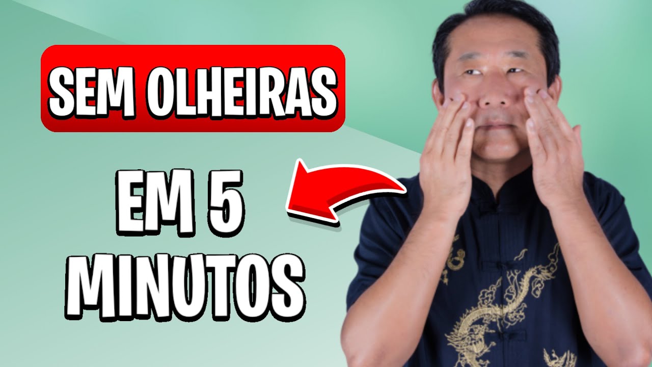 Como tirar olheiras em 5 minutos!