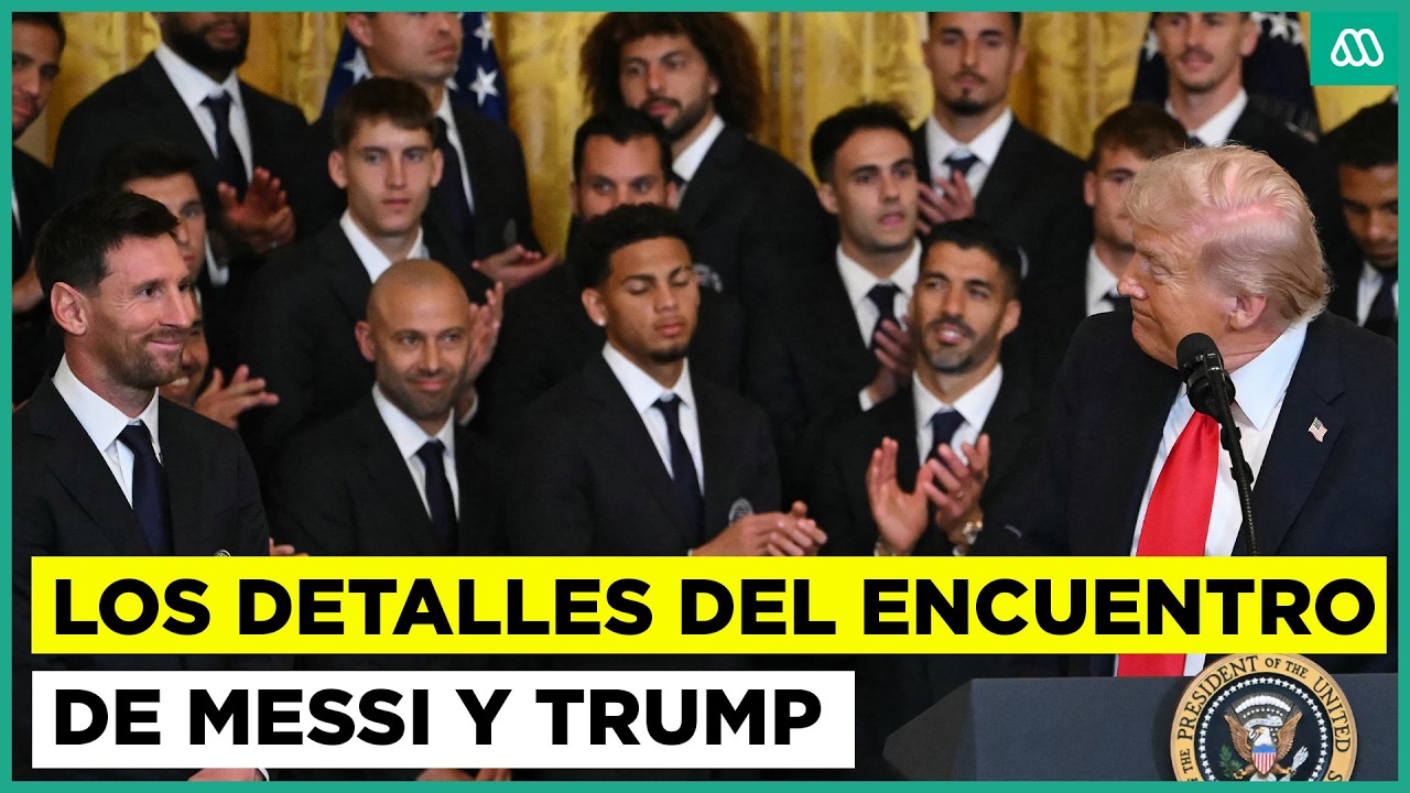 Los detalles del encuentro de Donald Trump con Lionel Messi en la Casa Blanca
