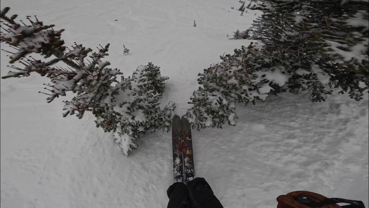 Skiing at Doom and Gloom Whistler Blackcomb