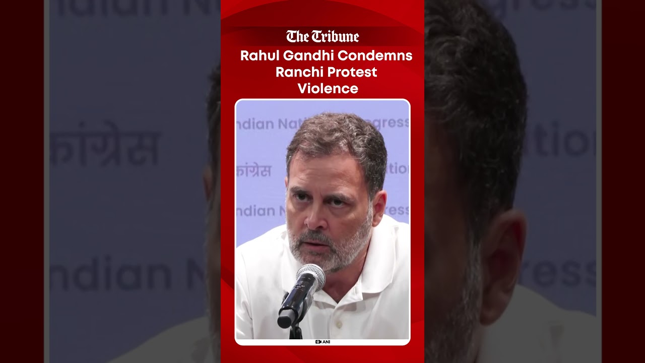 Rahul Gandhi Condemns Violence Against Ranchi Protesters, Says Peaceful Students Must Be Respected