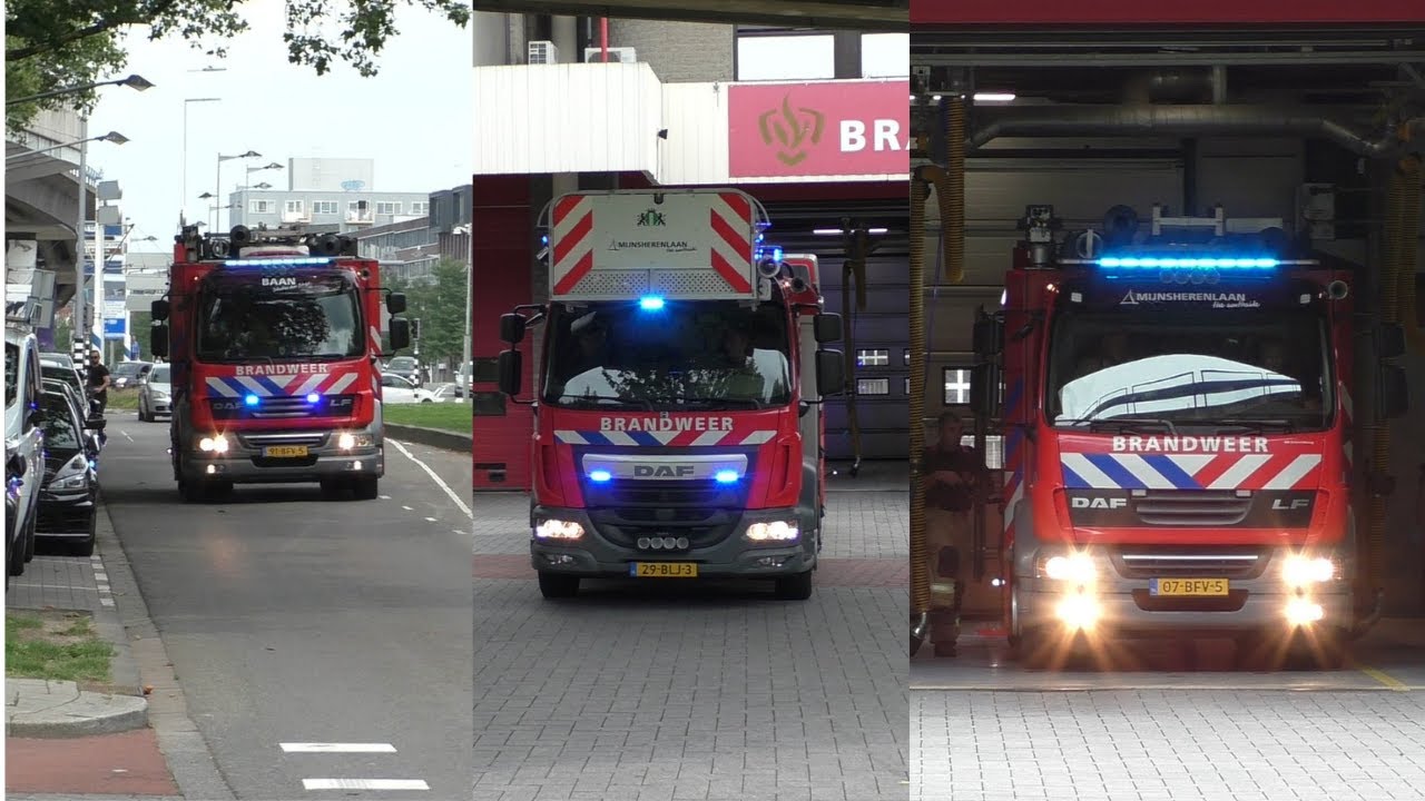 [Bullhorn] Brandweer Mijnsherenlaan en Baan met spoed naar een middelbrand op Rotterdam-Zuid