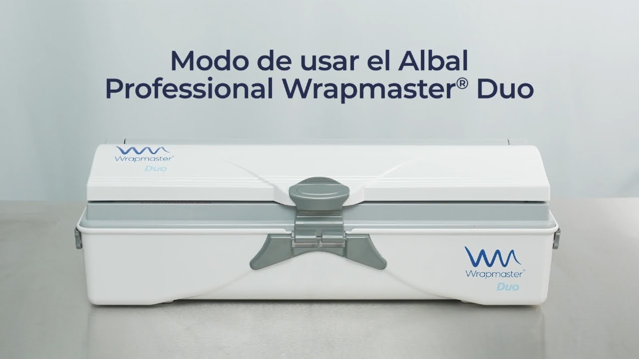 Modo de usar el dispensador Albal Professional Wrapmaster Duo