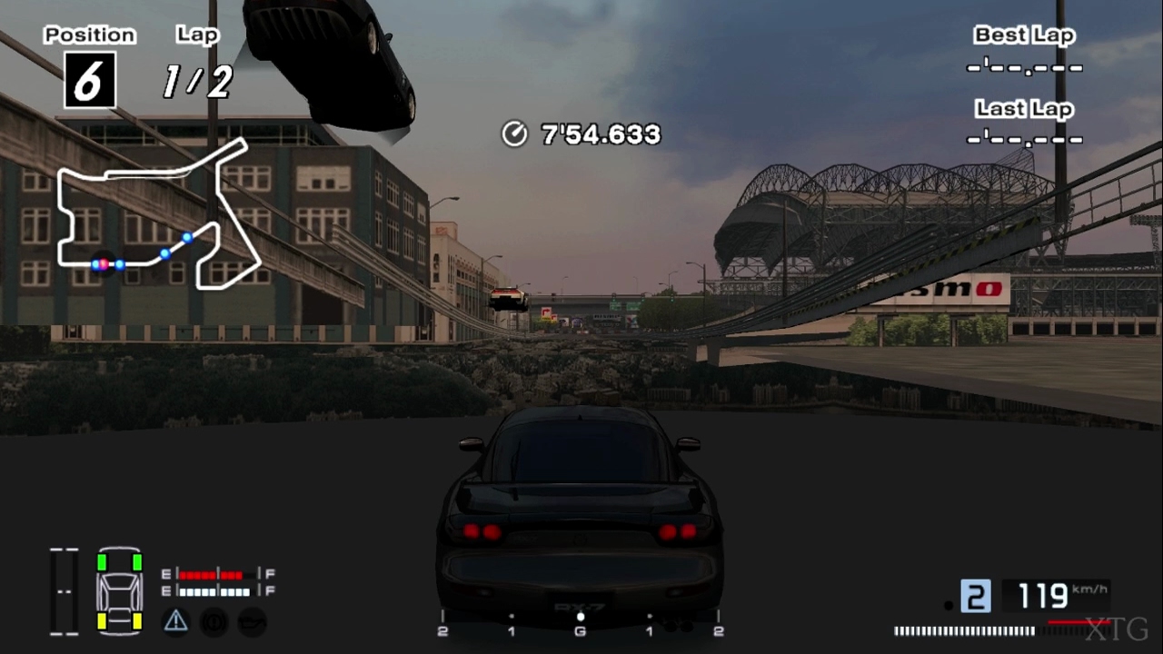 [#656] Gran Turismo 4 - Seattle Circuit Track Glitch PS2 Gameplay HD